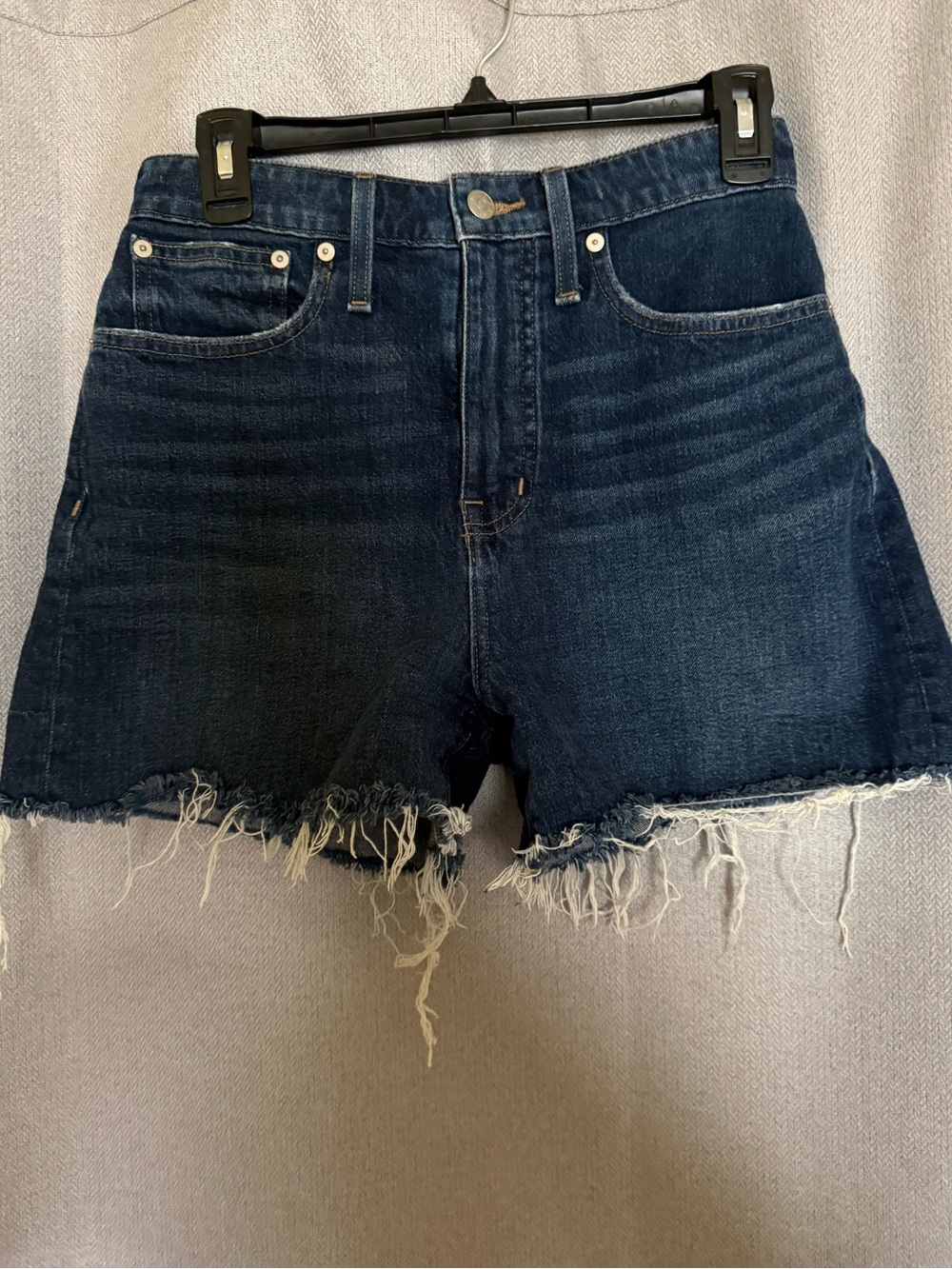 Madewell Curvy High-rise Denim Shorts